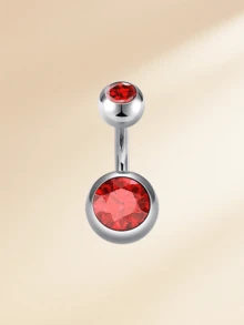 Nhẫn rốn bằng thép không gỉ Cubic Zirconia thời trang Nhẫn xỏ khuyên rốn Trang sức xỏ khuyên rốn Nhẫn rốn Nhẫn rốn Nhẫn rốn Trang sức xỏ khuyên rốn Nhẫn xỏ khuyên rốn 14G 6mm 8mm 10mm 12mm 14mm 16mm 18mm Nhẫn rốn cho nam nữ để trang trí hàng ngày - Vòng rốn - Xem 25