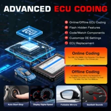 Autel MaxiPro MP900TS Android 11 All System Diagnostic Scanner With TPMS Relearn Rest Programming Upgraded Of MP808TS - black red - View 4