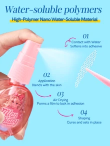 Mlen Diary Double Eyelid Tape , 144Pcs Large Crescent Shape Invisible Eyelid Tape With Tools, Waterproof Long-Lasting Eyelid Lifter Strips For Creating Double Eyelids In Drooping And Asymmetrical Eye Shapes,Cheap,Stocking Stuffers,Makeup,Makeup Tools,Cheap Stuff,Gifts,Gifts For Women,Christmas Gifts,Giveaways,Travel,Cheap Stuff,Travel Essential - 杏色 - 查看 3