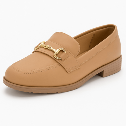 Sapato Mocassim Feminino Bico Quadrado  Original