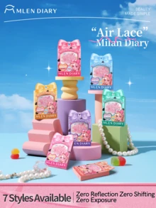 Băng dán mí mắt hai lớp Mlen Diary, 240 miếng hình lưỡi liềm, vô hình, kèm dụng cụ, chống thấm nước, lâu trôi, giúp tạo mí mắt hai lớp cho mắt sụp và mắt không đối xứng, giá rẻ, quà tặng Giáng sinh, dụng cụ trang điểm, đồ rẻ tiền, quà tặng, quà tặng cho phụ nữ, quà Giáng sinh, quà khuyến mãi, du lịch, đồ rẻ tiền, đồ dùng cần thiết khi đi du lịch - Màu be - Xem 5