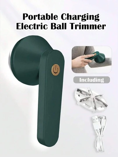 Portable Rechargeable Electric Shaver, Equipped With Upgraded 6-Blade Shaving Head, Stainless Steel Honeycomb Mesh Guard, And Detachable Brush Head, Effectively Removes Hair From Clothing, Furniture And Carpets.