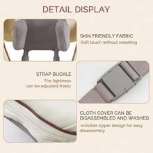 Rechargeable Neck Massager Electric Wireless Neck Shoulder Massage Machine Shiatsu Neck And Shoulder Massager With Heat - 米色 - 查看 5