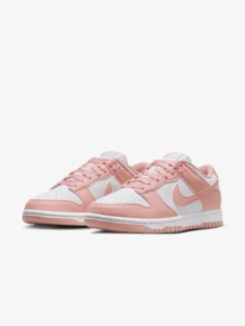 Nike Dunk Low 女鞋经典运动鞋时尚休闲鞋校园简约款 DD1503-103 - 白色/玫瑰低語 - 查看 4