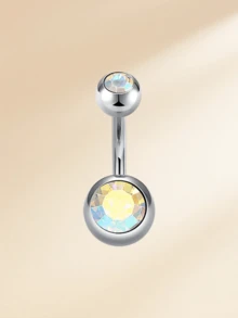 Nhẫn rốn bằng thép không gỉ Cubic Zirconia thời trang Nhẫn xỏ khuyên rốn Trang sức xỏ khuyên rốn Nhẫn rốn Nhẫn rốn Nhẫn rốn Trang sức xỏ khuyên rốn Nhẫn xỏ khuyên rốn 14G 6mm 8mm 10mm 12mm 14mm 16mm 18mm Nhẫn rốn cho nam nữ để trang trí hàng ngày - Vòng rốn - Xem 19
