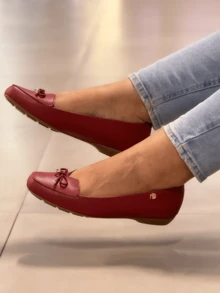 Modare Women's Moccasin Slipper With Ultra-Comfort Orthopedic Bunion - 酒紅色 - 查看 2