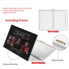 1 peça de impressão em tela personalizada com moldura de madeira de pinho - arte de parede personalizada para quarto, sala de estar, personalização criativa de pôster, arte de parede em tela personalizada, pôsteres para quarto, memórias de viagem personalizadas, moldura opcional