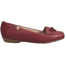 Modare Women's Moccasin Slipper With Ultra-Comfort Orthopedic Bunion - 酒紅色 - 查看 5