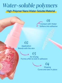 Mlen Diary Double Eyelid Tape , 96Pcs Olive Shape Invisible Eyelid Tape With Tools, Waterproof Long-Lasting Eyelid Lifter Strips For Creating Double Eyelids In Drooping And Asymmetrical Eye Shapes,Cheap,Stocking Stuffers,Makeup,Makeup Tools,Cheap Stuff,Gifts,Gifts For Women,Christmas Gifts - Apricot - View 3