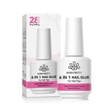 Born Pretty Magic Gel Nail Polish Remover With New Upgraded Gentle Formula,Faster &Amp; Easier &Amp; Cleaner &Amp; Safer Professional Nail Polish Remover In 3-5 Minutes,No Need For Foil Soaking Or Wrapping - ColorX - 查看 1