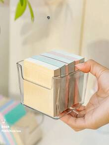 1pc Clear Drawer Storage Box For Desk Organization - For Small Compartment Storage Box - Stackable And Mix & Match - Sorting And Categorizing Box Back To School