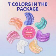 40pcs Gel Eye Mask, Cooling Eye Patches, Eye Care, Reduce Dark Circles, Smooth Fine Lines, Gift For Women, Suitable For Both Men And Women, 20pcs (20 Pairs) Cooling Eye Mask,Cute Stuff - Multicolor - View 4