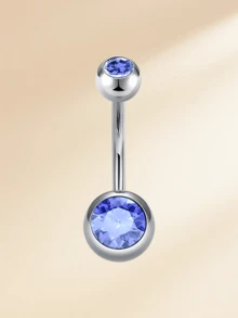 Nhẫn rốn bằng thép không gỉ Cubic Zirconia thời trang Nhẫn xỏ khuyên rốn Trang sức xỏ khuyên rốn Nhẫn rốn Nhẫn rốn Nhẫn rốn Trang sức xỏ khuyên rốn Nhẫn xỏ khuyên rốn 14G 6mm 8mm 10mm 12mm 14mm 16mm 18mm Nhẫn rốn cho nam nữ để trang trí hàng ngày - Vòng rốn - Xem 27