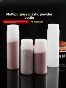 Salero de plástico, dispensador de especias para sazonar barbacoas, decoración del hogar y exhibición en puestos