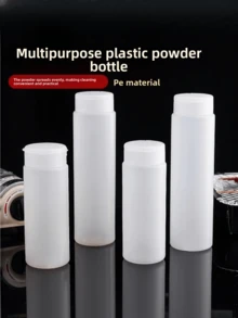 Salero de plástico, dispensador de especias para sazonar barbacoas, decoración del hogar y exhibición en puestos