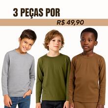 Kit Of 4 Long Sleeve T-Shirts In Premium Mesh For Children And Youth Boys, Assorted Colors And Prints, Ages 2 To 16 - Nhiều màu - Xem 1