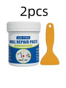 Wall Repair Paste - For Covering Stains, Repairing Peeling Paint, And Sealing Moisture Cracks On Walls. This Wall Repair Kit Includes A Putty Knife, Wall Repair Paste, And Wall Repair Compound, Providing A Quick And Easy Solution.