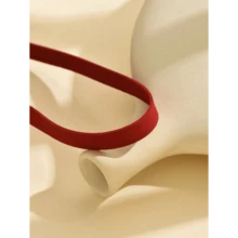 1pc Fashionable Minimalist Elegant Sexy Versatile Single Layer Black Choker Necklace Suitable For Ladies For Holiday And Everyday Wear