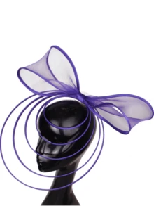 1 件肯塔基赛马会晚宴帽子女式复古新娘婚礼帽发夹黑色发饰新娘茶会帽子返校、小帽子、迷你帽子、迷你棒球帽、迷你高顶礼帽、发饰、学校用品、优雅、头饰、狂欢配饰 - 彩色 - 查看 12