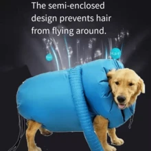 Automatic Pet Drying Bag For Large Dogs, Home Use Dog Grooming Dryer Box For Golden Retriever