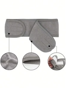 1pc Adjustable Women's Spa Facial Headband, Shower & Makeup Hair Tie Suitable For Washing Face, Soft Towel & Hair Styling Accessory Accessories - Nhiều màu - Xem 6