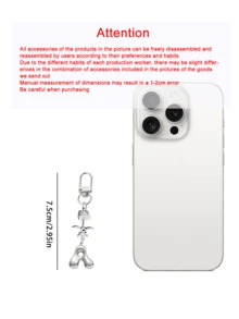 Ciondolo a forma di lettera in caratteri a bolle, ciondolo portafortuna in cristallo, portachiavi in acciaio inossidabile con pendente a forma di palma e teschio incrociato, lettere dell'alfabeto da A a Z, ciondolo per borse e zaini in lega lucida - regalo perfetto per compleanni e occasioni speciali, portachiavi, ciondolo per borse, zaini e auto, accessori per portafogli e borse da donna e ragazze.