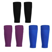 1/2/3pairs Calf Compression Sleeve - Leg Compression Socks For Shin Splint Pain Relief - Men, Women, Runners - Calf Guard For Running, Cycling, Maternity, Travel, Nurses ,Footless Flight Socks,Flight, Hiking, Cycling - Multicolor - View 40