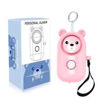 130dB Loud Safety Alarm Keychain] Personal Safety Alarm Keychain For Women - 130dB Loud Siren, Strobe LED Flashlight, Emergency Security Device For Elderly & Men - Multicolor - View 9