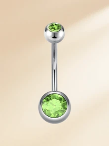 Nhẫn rốn bằng thép không gỉ Cubic Zirconia thời trang Nhẫn xỏ khuyên rốn Trang sức xỏ khuyên rốn Nhẫn rốn Nhẫn rốn Nhẫn rốn Trang sức xỏ khuyên rốn Nhẫn xỏ khuyên rốn 14G 6mm 8mm 10mm 12mm 14mm 16mm 18mm Nhẫn rốn cho nam nữ để trang trí hàng ngày - Vòng rốn - Xem 9