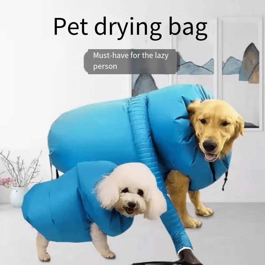 Automatic Pet Drying Bag For Large Dogs, Home Use Dog Grooming Dryer Box For Golden Retriever