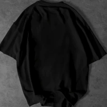 Men's Oversized T-Shirt (Overtec) Printed 69 Star 326 Gringa Teenager Basketball Streetwear Skater - 黑色 - 查看 2