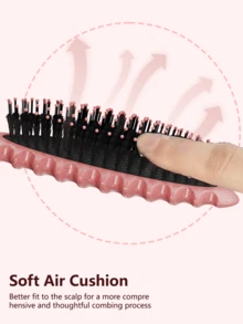 发刷,2025 新款卷发定型刷 - 卷发刷,定型卷发刷,湿发卷发刷,女士卷发造型刷 - 彩色 - 查看 8
