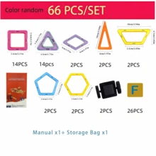 18pcs-146pcs Children's Magnetic Building Block Toys, Children's Large-Sized Magnetic Building Blocks, Design Building Toys For Boys And Girls, Suitable For Children Aged 3-12, STEM Toys, Magnetic Designer Building Board Puzzle Toys