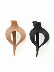 4 قطع مشابك شعر مسطحة للنساء، مشابك تمساح مناسبة للشعر الرفيع والسميك، مشابك تمساح قوس مطفية، مشابك شعر مانعة للانزلاق، مخالب شعر منسدلة، مشابك شعر تمساح منسدلة، مشابك شعر للجزء الخلفي من الرأس، لوازم المدرسة، رأس السنة، إكسسوارات الشعر