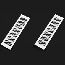 2pcs Aluminum Alloy Cabinet Ventilation Mesh Grille, Shoe Cabinet Vent Hole Decorative Cover, Ventilation Hole Mesh Heat Dissipation Grill Vent Cover - Multicolor - View 13