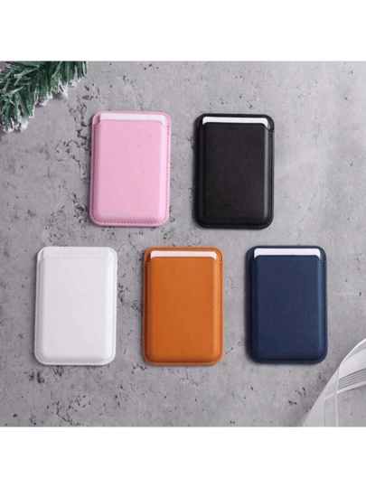 Magnetic Advanced PU Leather White Cross Pattern Magnet Card Clip For IPhone 16 15 14 13 12 Pro Max Wallet Ultra-Thin Protective Design Can Hold 1-3 Credit Cards Or ID Cards 1pc Magnetic Card Holder, Gifts For Mother, Family, Friends, Birthday, Holiday Card Cover