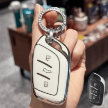 Car Key Case Cover Shell Fob For MG ZS For MG6 EV EZS HS EHS For Roewe RX5 I5 I6 RX3 RX8 ERX5 Key Holder Accessories Keychain Halloween Accessories Teachers Day Christmas Gift Gifts For Mother, Father, Graduation, And Teacher - Multicolor - View 11