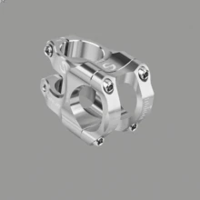 31.8*35mm Hollow Lightweight CNC Aluminum Alloy High Strength Mountain Bike Handlebar Stem, Suitable For Downhill Riding - Multicolor - View 7