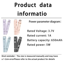 2-In-1 Women's Electric Shaver, Women's Electric Hair Trimmer, Women's Electric Bikini Trimmer, Suitable For Face, Arms, Legs And Body, Ideal New Year Gift - Home Style - View 11