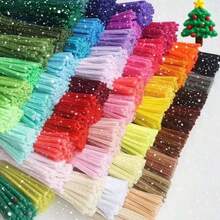 Beginner's Pipe Cleaner Craft Kit: 50 Pcs With Video Tutorial & Cream White Colors - Everything Needed For First DIY Flowers & Easy Projects - Cream White - View 1