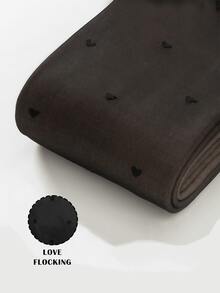 1 Stück 80g/220g/300g Damen sexy transparente schwarze Strumpfhose, Herbst/Winter Fleece Strumpfhose für Business & sexy Look, Leggings in Große Größen, Fleece-gefütterte Strumpfhose, warme Unterziehhose, E-Girl