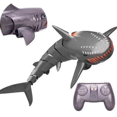 Brinquedo Tubarao de Controle Remoto Nada na Agua - Castela