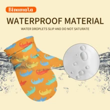 Binomata 1 双幼儿男孩和女孩卡通防水保暖冬季手套，M 码适合 1-3 岁，L 码适合 3-8 岁，户外雪地滑雪手套 - 多色 - 查看 5