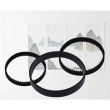 6PCS Replacement Vacuum Belt Set For Bissel-L ProHeat 2X Revolution Pet Pro Cleaner Models 1986,1964,2007,2007P - Black - View 7
