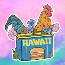 Hawaii Auto Aufkleber für Laptop, Wasserflasche, Auto, LKW, Van, SUV, Motorrad, Fahrzeug, Lackierung, Fenster Dekor, Auto Zubehör