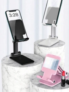 适用于手机和平板电脑的折叠支架，可调节桌面手机支架，可调节角度高度的桌面手机支架，适用于手机壳的桌面手机支架，适合所有手机，便携式手机桌面支架，耐磨