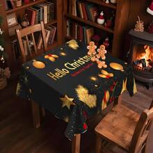 1/20 件圣诞桌布，浆果和圣诞球图案桌布，适用于派对、野餐、婚礼、生日装饰，日常家居厨房餐桌布，优质材料，季节性庆祝用品，圣诞节必备装饰 - 彩色 - 查看 14