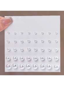 20 对新品迷你珍珠 CCB 耳钉套装，轻巧奢华，欧美风格