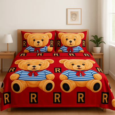 DuVlo Juego completo de Sábanas de Tela Polar polar ultra suave y térmico para invierno para cama, acogedoras y abrigadoras, afelpadas, ideal para noches frías Individual Matrimonial Queen y King.