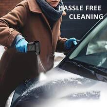 GJV Portable Turbo Blower, 130000 RPM High-Speed Handheld Jet Fan | Multi-Functional For Snow Removal, BBQ Carbon Production, Outdoor Use | Battery/Usb Powered, Rechargeable Battery - 黑色 - 查看 2